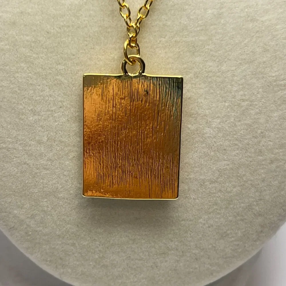 MAYAMAR 24K Gold-plated Sun Pendant Necklace - NWT